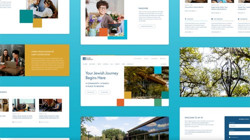 Tegan Digital redesigned Temple Emanu-El's website, incorporating brand elements and streamlining the user experience.