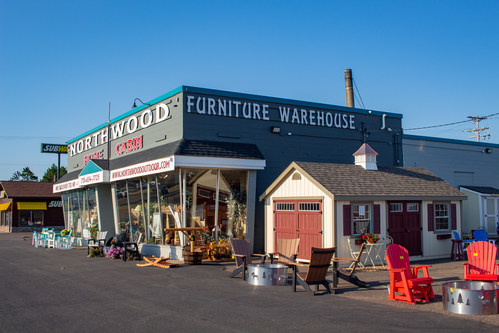 Northwood Industries Display Lot in Hayward, WI