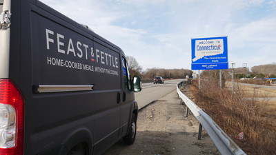 Feast & Fettle Delivery Van in Connecticut