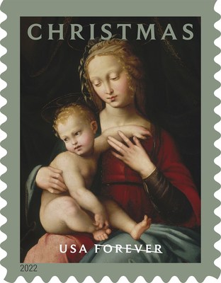 Postal Service announces new Christmas Forever postage stamps.