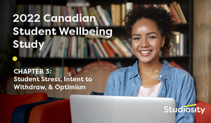 40% of students have considered withdrawing from their institution yet 64% remain optimistic for the future: 2022 Canadian Student Wellbeing Study provides insight into evolving student feelings