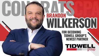 Tidwell Group, one of the fastest-growing accounting firms in the country, welcomes Brandon Wilkerson, CPA, as its newest Partner.