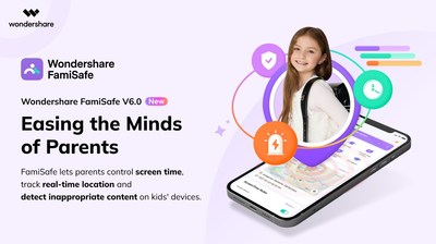 Wondershare FamiSafe V6.0 eases the minds of parents with more features to ensure kids’ safety this Back-to-School season.