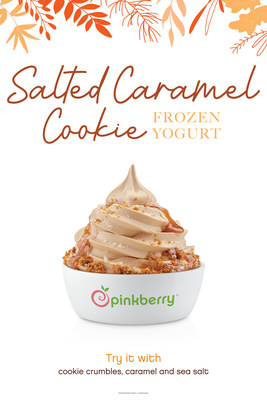 Pinkberry Salted Caramel Cookie Frozen Yogurt