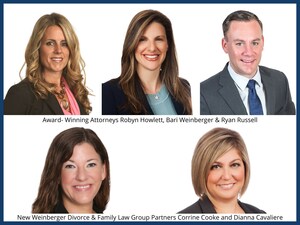 Weinberger Divorce &amp; Family Law Group Announces Best Lawyers Accolades, New Partners