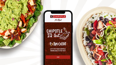 Chipotle IQ is a trivia game that tests fans’ knowledge of Chipotle’s ingredients, leading food standards, fresh preparation, culinary techniques, sustainability efforts, and community engagement.
