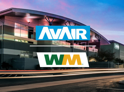 AvAir partners wtih WM to improve sustainability efforts.