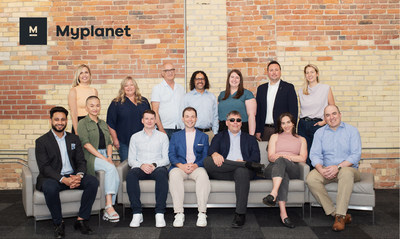 Image: Myplanet Leadership Team (CNW Group/Myplanet)