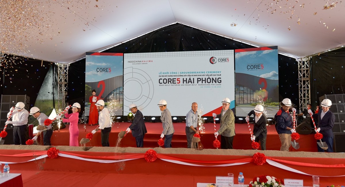 Core5 Vietnam celebrates the groundbreaking of its first industrial project in Hai Phong - Vimarsana News