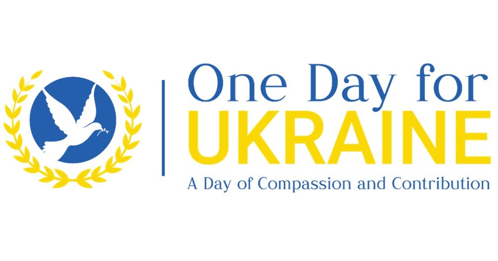 HELPINGUKRAINE.US ANNOUNCES ONE DAY FOR UKRAINE: A DAY FOR COMPASSION AND CONTRIBUTION