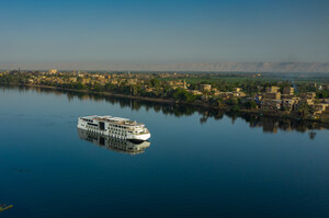 VIKING'S NEWEST SHIP ON THE NILE RIVER NAMED IN LUXOR BY THE 8th EARL OF CARNARVON