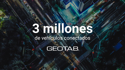 3 millones de vehiculos conectados, Geotab (CNW Group/Geotab Inc.)