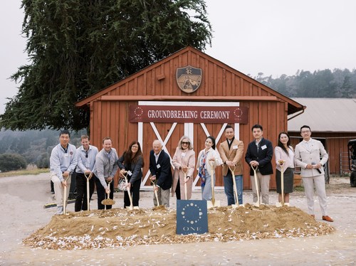 The groundbreaking ceremony was attended by Monterey County Board of Supervisors Mary Adams, Luis Alejo, Chris Lopez and Wendy Root Askew, Dave Potter, the mayor of Carmel-by-the-Sea and guests from the Carmel Valley Association, the Carmel Valley Trail & Saddle Club and the Carmel Valley Chapter of the California Dressage Society.
