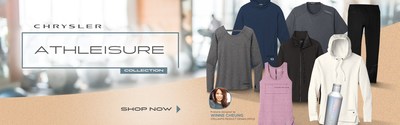 The Chrysler brand launches new athleisure merchandise collection inspired by Stellantis North American Designer, Winnie Cheung.