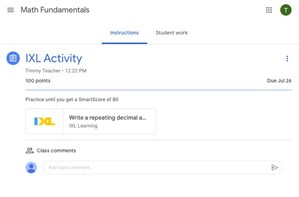 IXL Announces Google Classroom Add-on to Streamline Educational Experiences