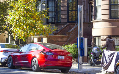 FLO installe la 100e station de recharge à New York
