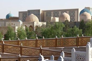 Scene from the eternal city, Samarkand.  Photo: Silk Road Samarkand