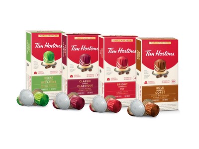 Les capsules d'espresso Tim Hortons® compatibles avec la gamme originale de machines Nespresso® seront bientôt offertes dans les épiceries et aux restaurants Tim Hortons participants.
