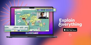 Explain Everything, the ultimate whiteboard for education and business, releases a long-awaited Mac version of its main product