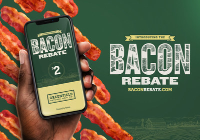 Greenfield Natural Meat Co. introduces a Bacon Rebate to help Americans have their bacon, get paid, and help protect the planet.