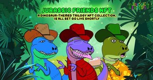 Jurassic Friends NFT, a Dinosaur-Themed Trilogy NFT Collection, is All Set to go Live Shortly