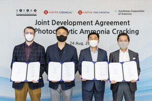 Syzygy Enters Joint Development Agreement with LOTTE Chemical, LOTTE Fine Chemical and Sumitomo Corporation of Americas to Deliver Fully Electric Chemical Reactor Technology in the Race to Produce Clean Hydrogen