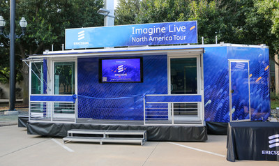 The Ericsson Imagine Live North America Tour, a six-month journey around the U.S. and Canada, will bring Ericsson products and services directly to clients, prospects and communities across more than 60 customer sites.