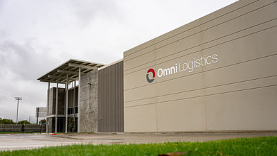 Omni Logistics' new, three-building campus comprises 366,711 sq. ft. of warehouse and cross-dock space.  (Credit: Omni Logistics)