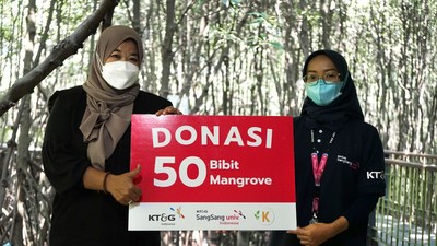 (Image) KT&G Indonesia Donates 50 Mangroves.