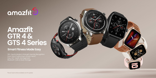 Amazfit GTR 4 & GTS 4 系列智能手表