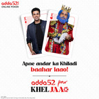 Adda52 launches new brand campaign 'Khel Jaao' to take Poker to every Indian