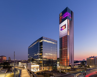 In addition to earning LEED Gold certification, TK Elevator's Innovation and Qualification Center in Atlanta is also using 100% renewable electricity as part of its commitment to supporting a sustainable and healthier future.