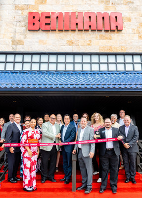 Benihana Addison Walk Ribbon Cutting Ceremony