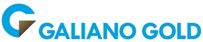 Galiano Gold Inc. Logo (CNW Group/Galiano Gold Inc.)