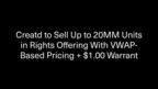 Creatd Announces Launch of New Rights Offering and Updated Expansion Plan to Sell Up to 20 Million Units at VWAP-Based Price Per Unit and $1.00 Warrant