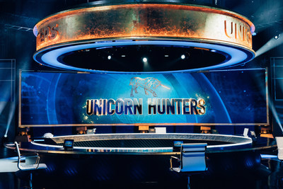 The set of Unicorn Hunters at CBS Television City in Hollywood.