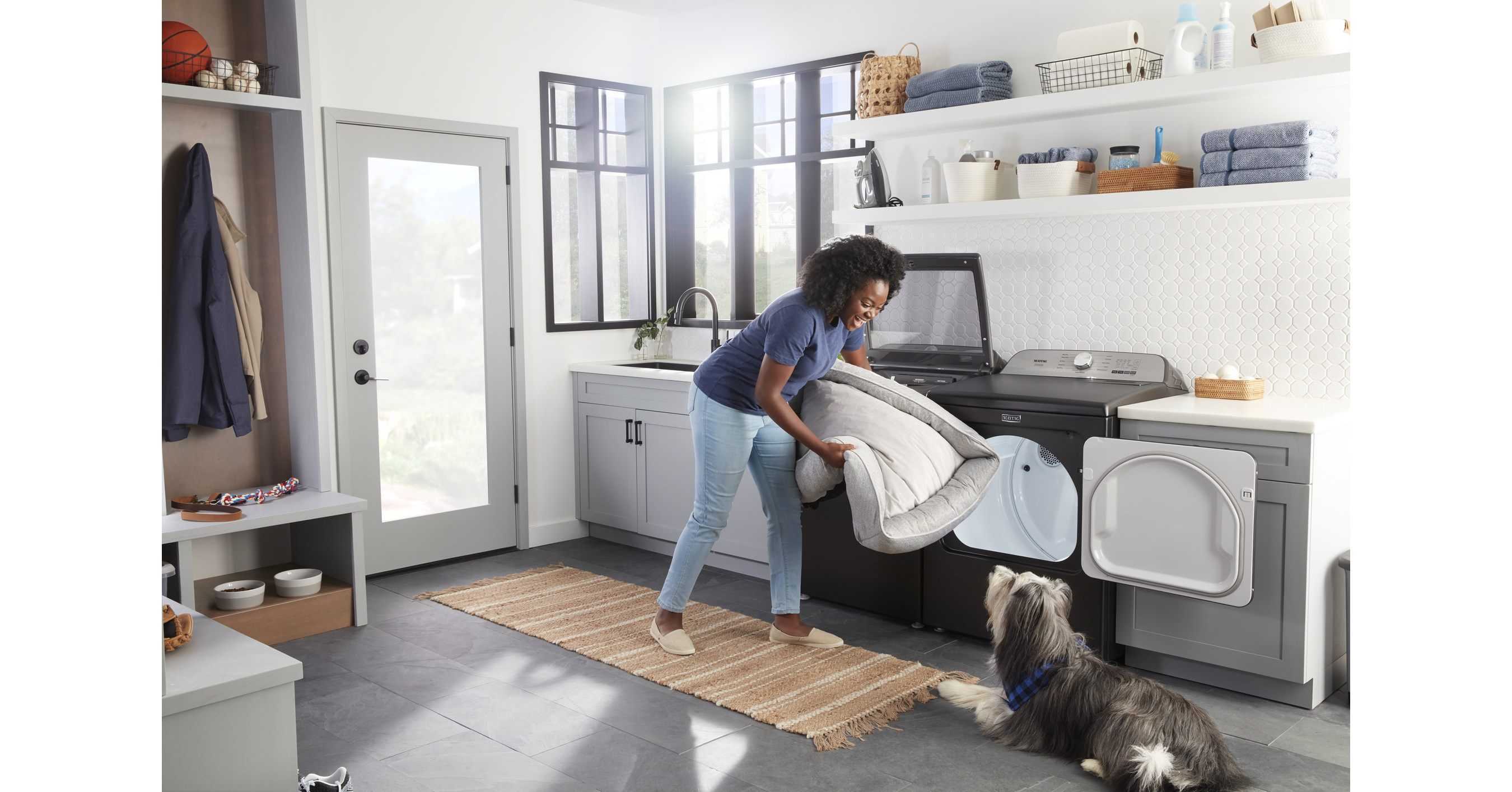 Maytag says its new laundry system will get rid of pet hair