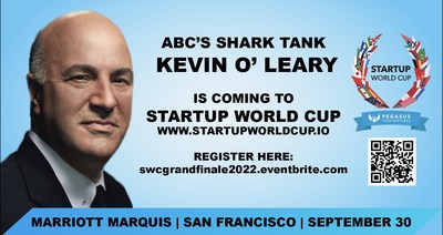 ABC's Shark Tank Kevin O'Leary is coming to Startup World Cup