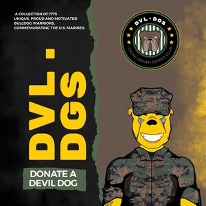 New Devil Dogs NFT Release Supports Service Members With a Crypto Investment To Feel Good About