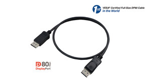 BizLink Announces the World's First VESA® Certified DP80 Enhanced Full-Size DP Cable