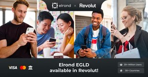 Elrond EGLD to become available to 20M+ users in 30+ countries via Revolut - a digital banking super app valued at $33B