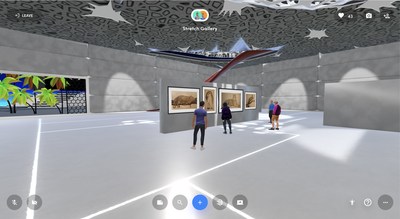 Stretch Gallery offers a truly immersive experience, the Spatial Metaverse.