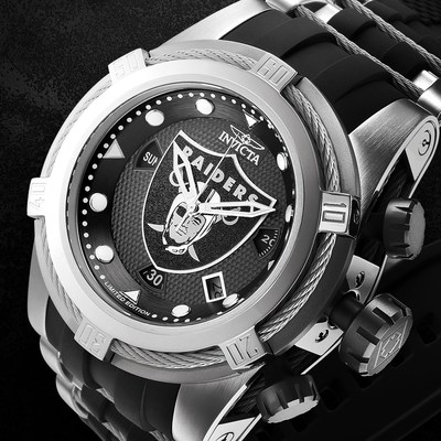 Official Las Vegas Raiders Watches, Sport Watch, Raiders Steel Watch