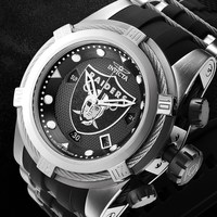 Invicta becomes the Official Timekeeper of the Las Vegas Raiders