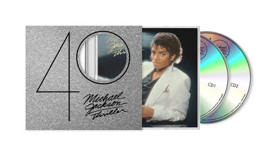 Michael Jackson Thriller 40 2CD Artwork