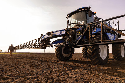 The Guardian front boom sprayer from New Holland Agriculture North America.
