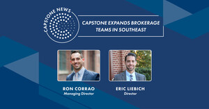 Capstone Expands Brokerage Teams in Southeast and Opens New Raleigh Office