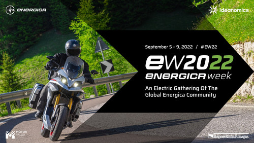 Energica announces Energica Week 2022: an electric gathering of the global Energica community - PR Newswire