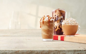 Tim Hortons Pumpkin Spice lineup and the NEW Maple Collection featuring Maple Syrup, Maple Butter and Soft Maple Candies are now available at your local Tims (CNW Group/Tim Hortons)