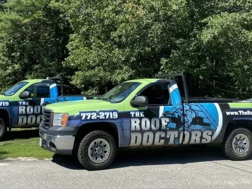 Truck Used By Portland Maine Roofing Contractor The Roof Doctors